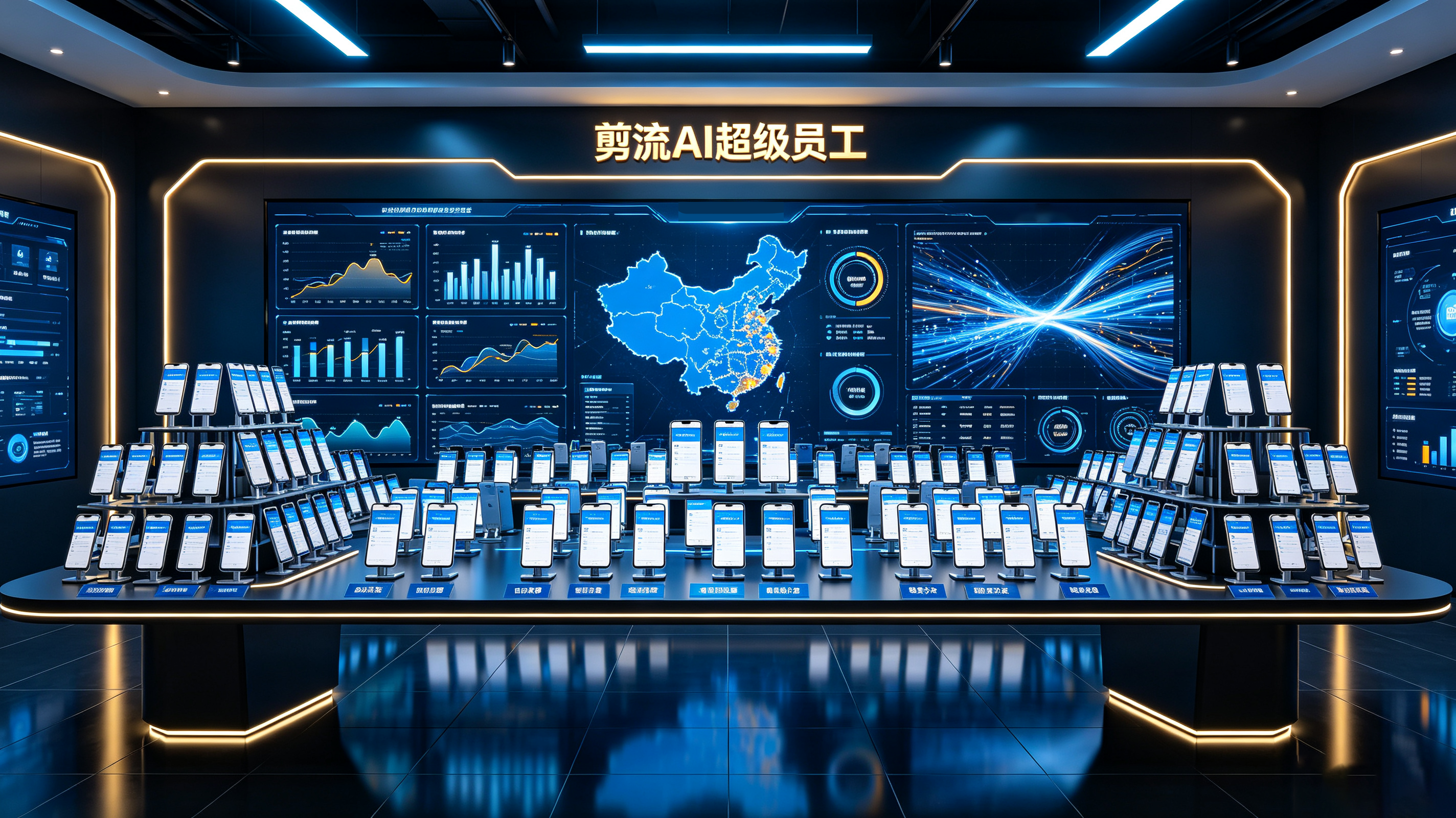 剪流AI超级员工展厅