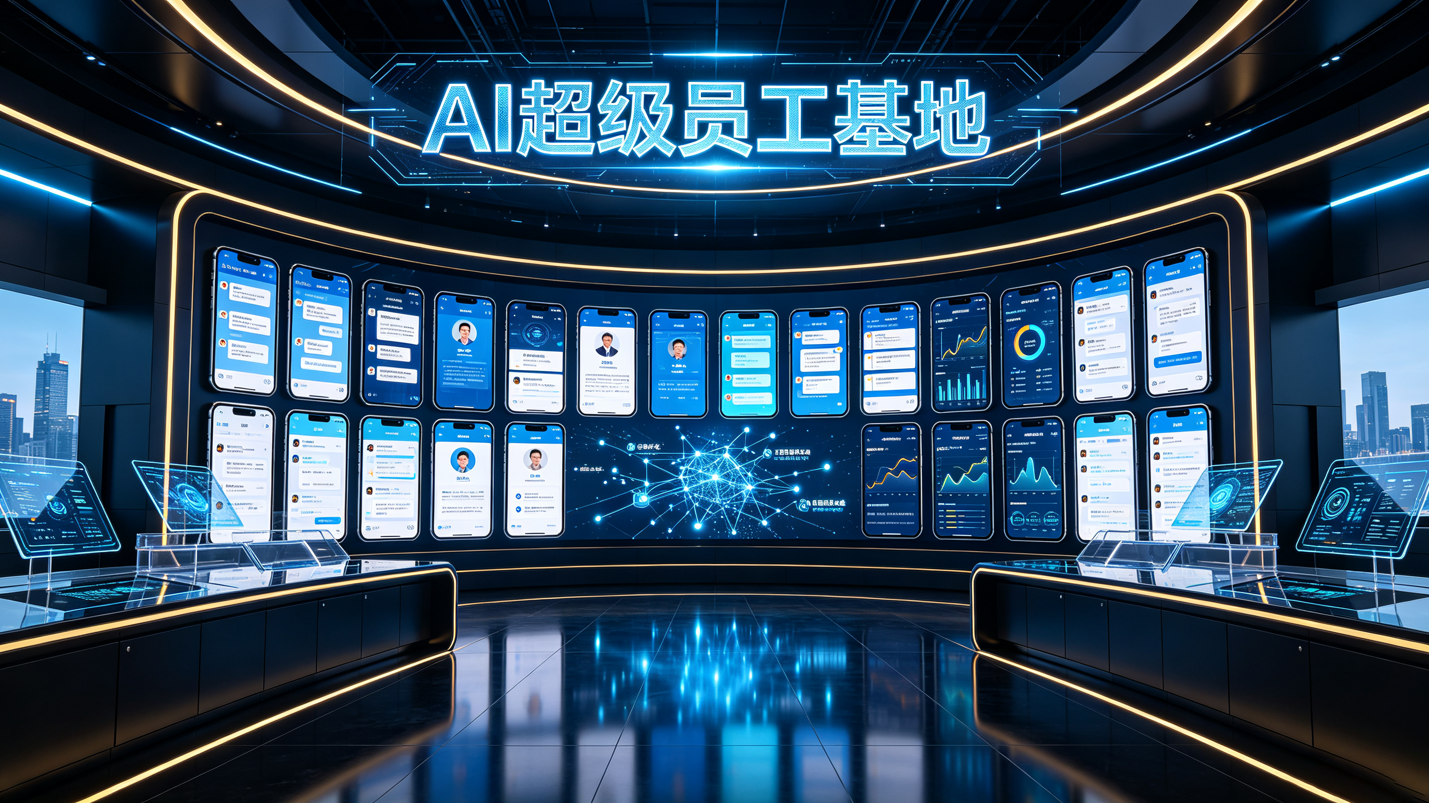 剪流AI超级员工基地